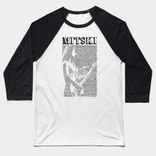 mitski art visual Baseball T-Shirt